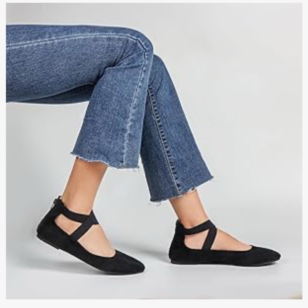 Emma New York women’s 10 ballerina flats black new
